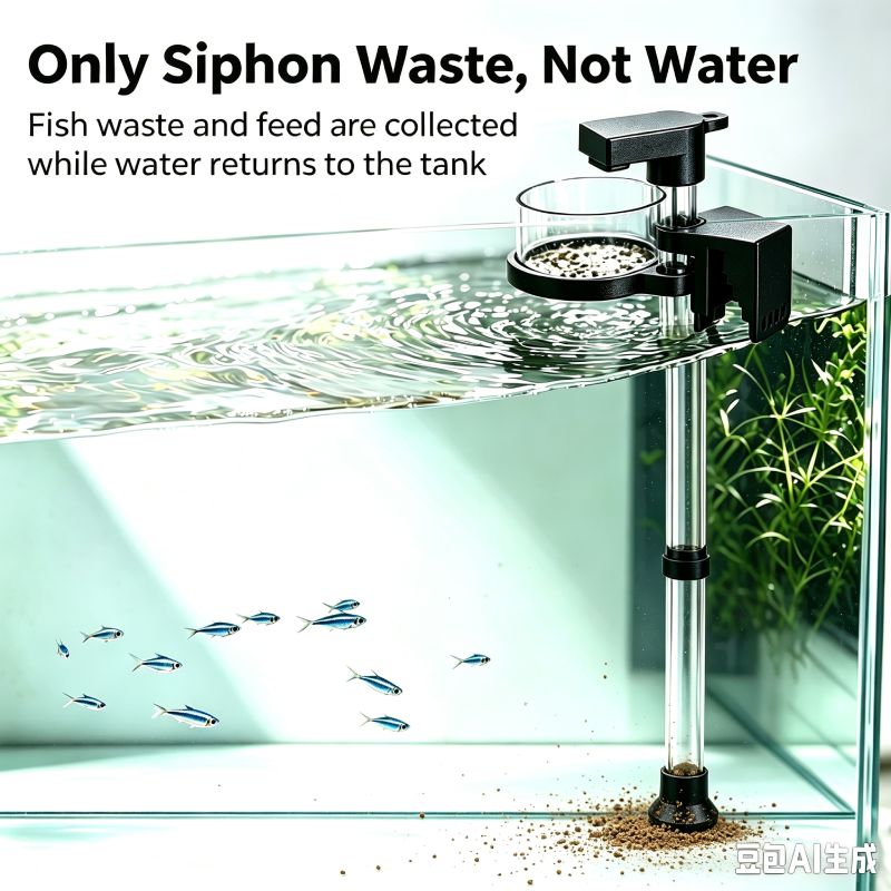 Surface Skimmer Nano - Penghisap Kotoran Ikan Nano Akuarium USB