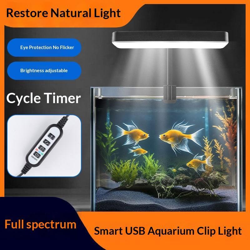 Planted Aquarium Cycling - Lampu Akuarium LED 360 Derajat Dapat