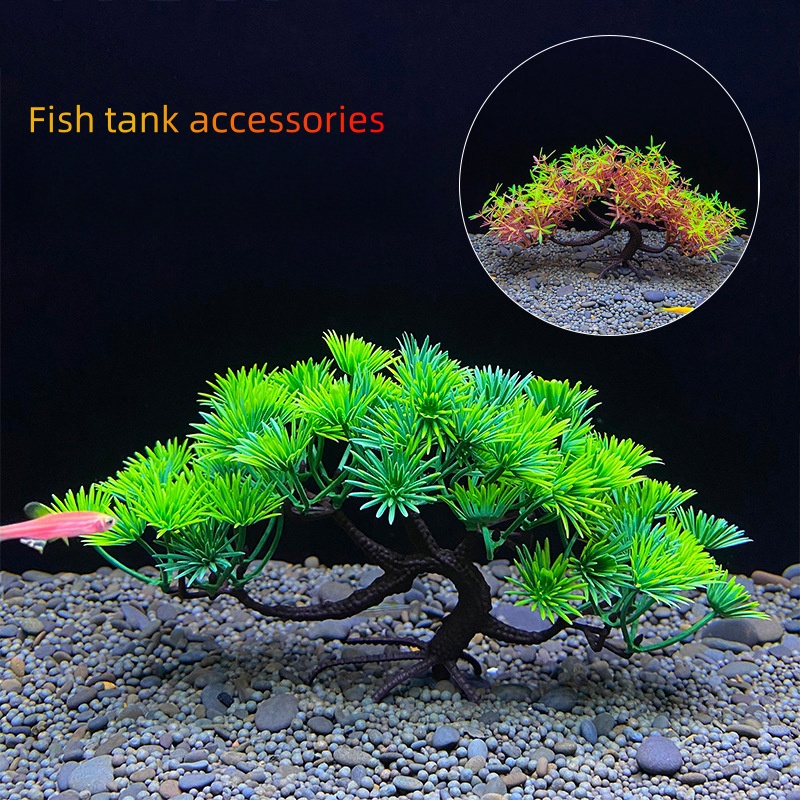 Aquarium Planted Seeds - Pohon Bonsai Akuarium, Tanaman, Dekorasi Akuarium,