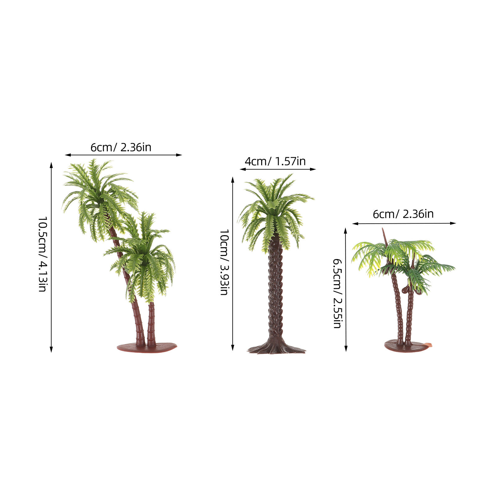 12 Buah Pohon Kelapa Miniatur  - Aquarium Planted Sand ulasan dan harga