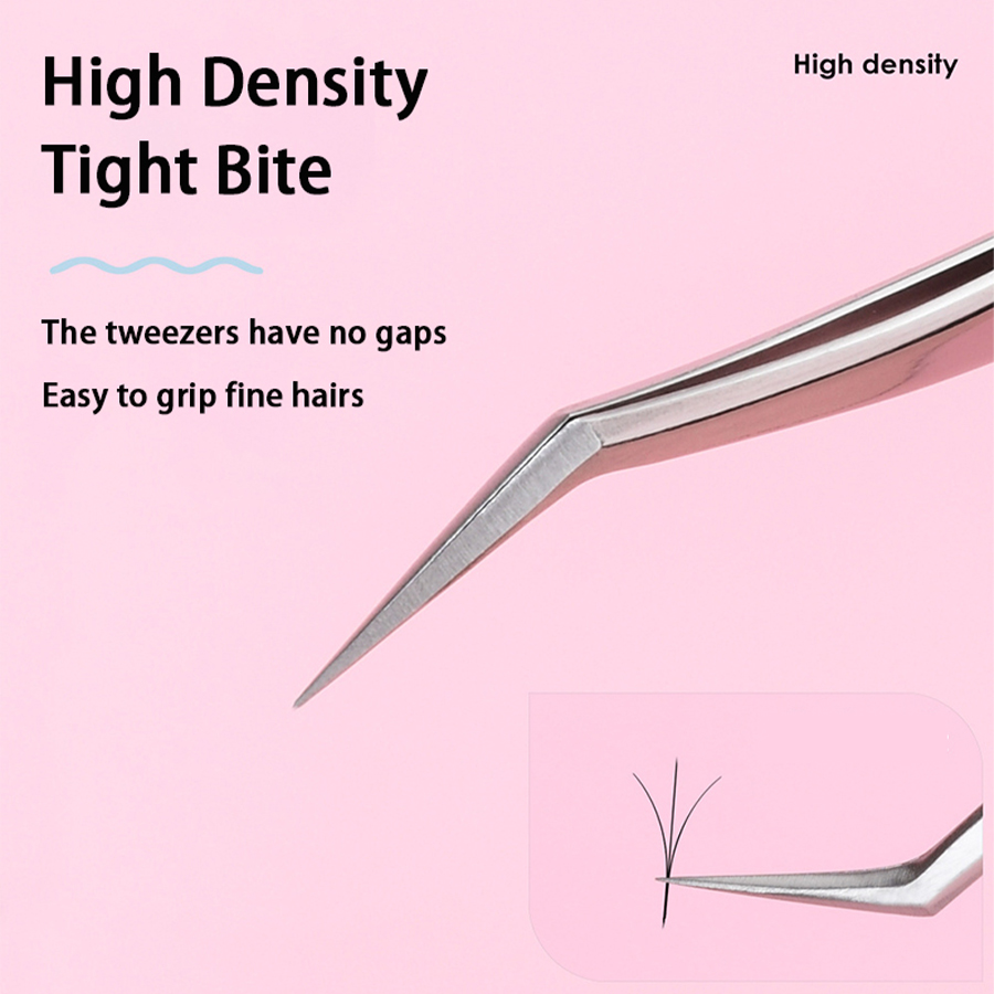 Pinset Bulu Mata Stainless Ste - Planted Clip Tweezers ulasan dan harga