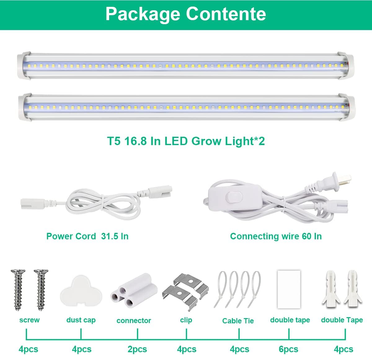Lampu Tanam LED Spektrum Penuh - Aquarium Planted Seeds ulasan dan harga