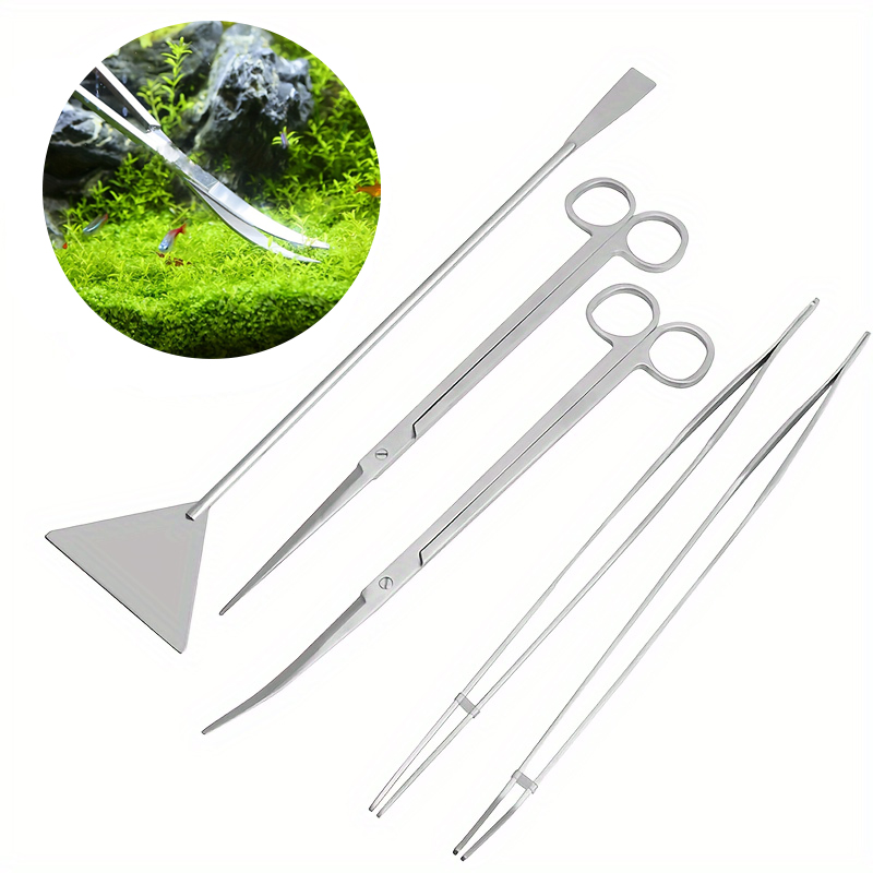 Set alat pangkas tanaman akuat - Planted Clip Tweezers ulasan dan harga