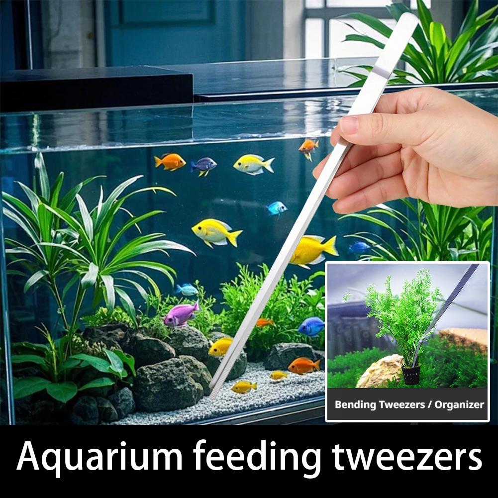 Pinset Tang Akuarium Stainless - Planted Clip Tweezers ulasan dan harga