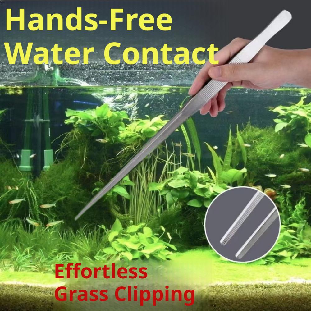 Pinset Tang Akuarium Stainless - Planted Clip Tweezers ulasan dan harga