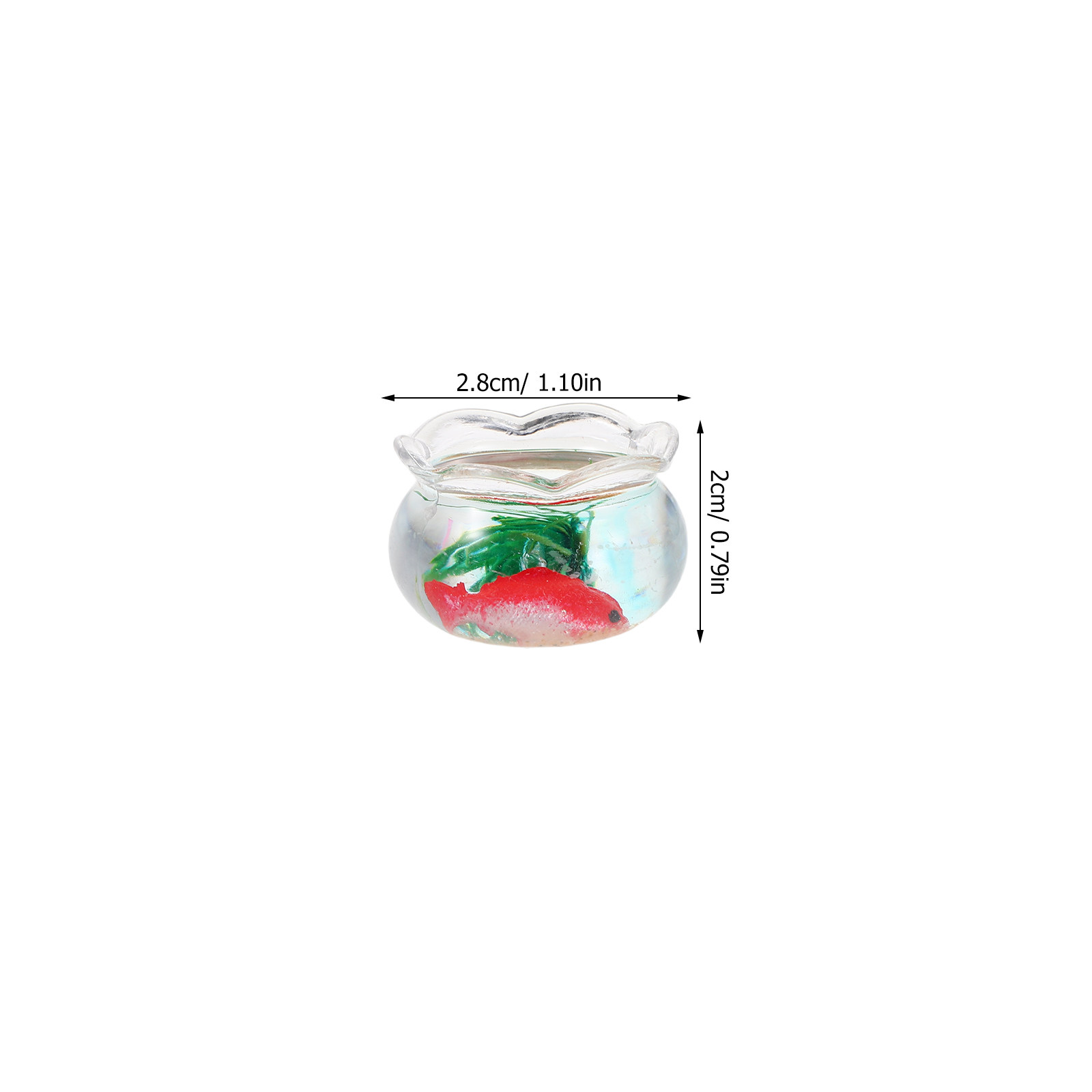 5 Buah Akuarium Mini Berbentuk - Planted Aquarium Mini ulasan dan harga