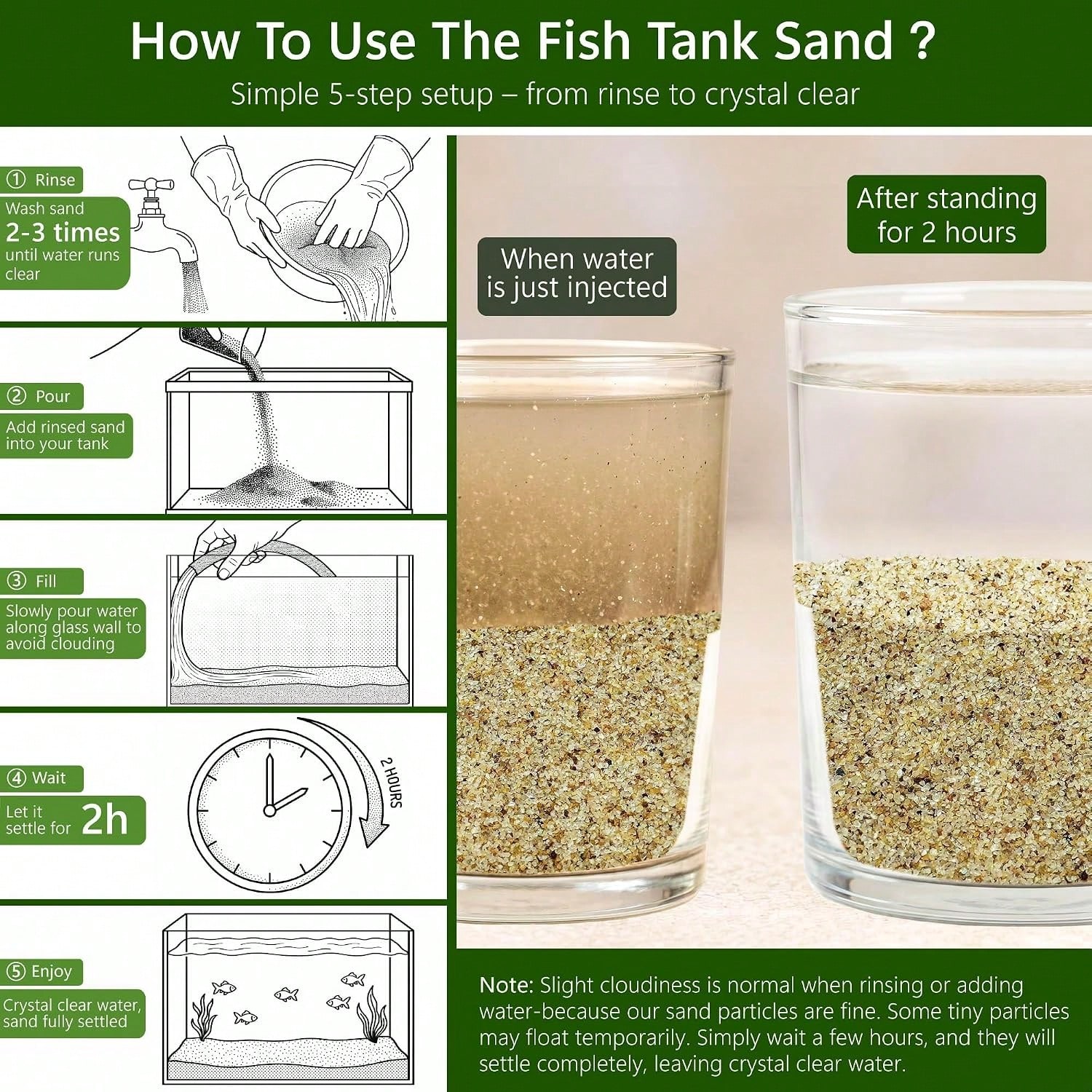 Pasir Akuarium Putih, ukuran 0 - Aquarium Planted Sand ulasan dan harga